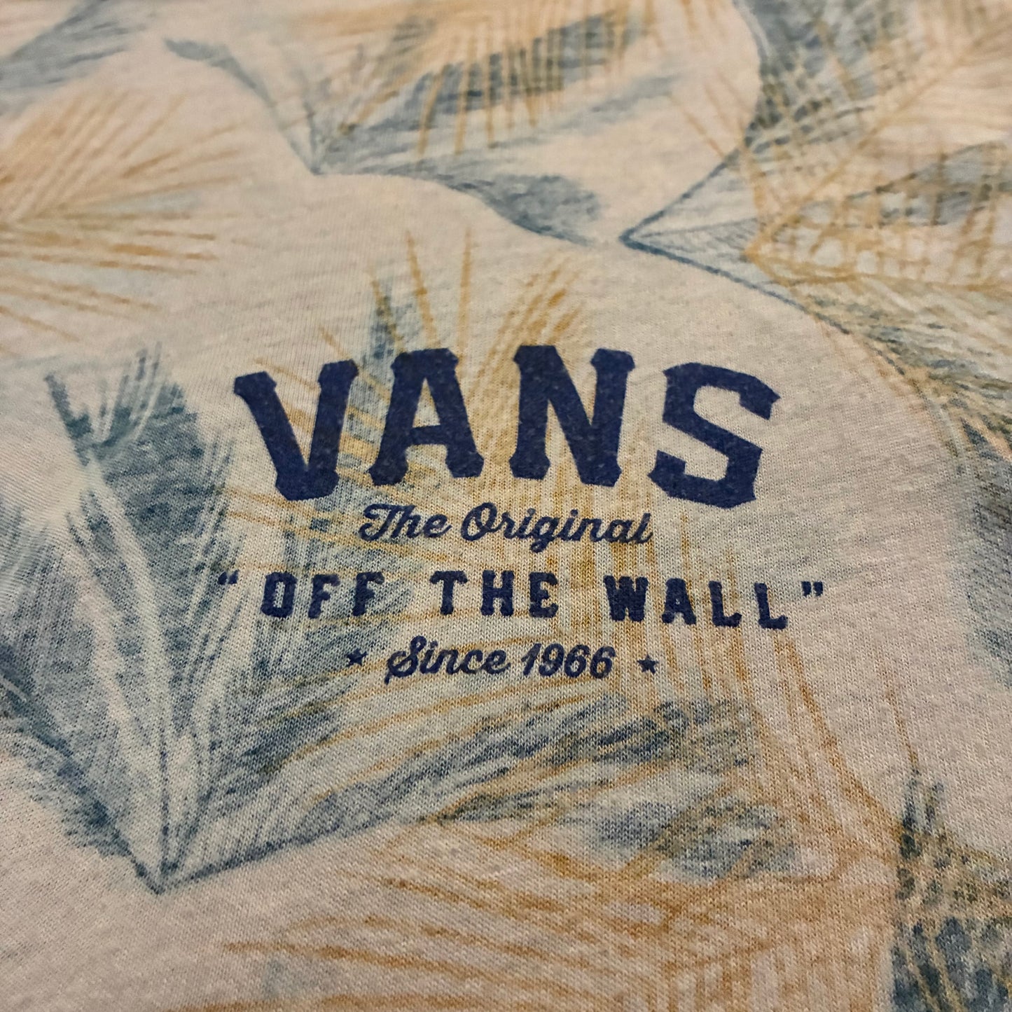 Vans OTW Floral Logo Tee (L)