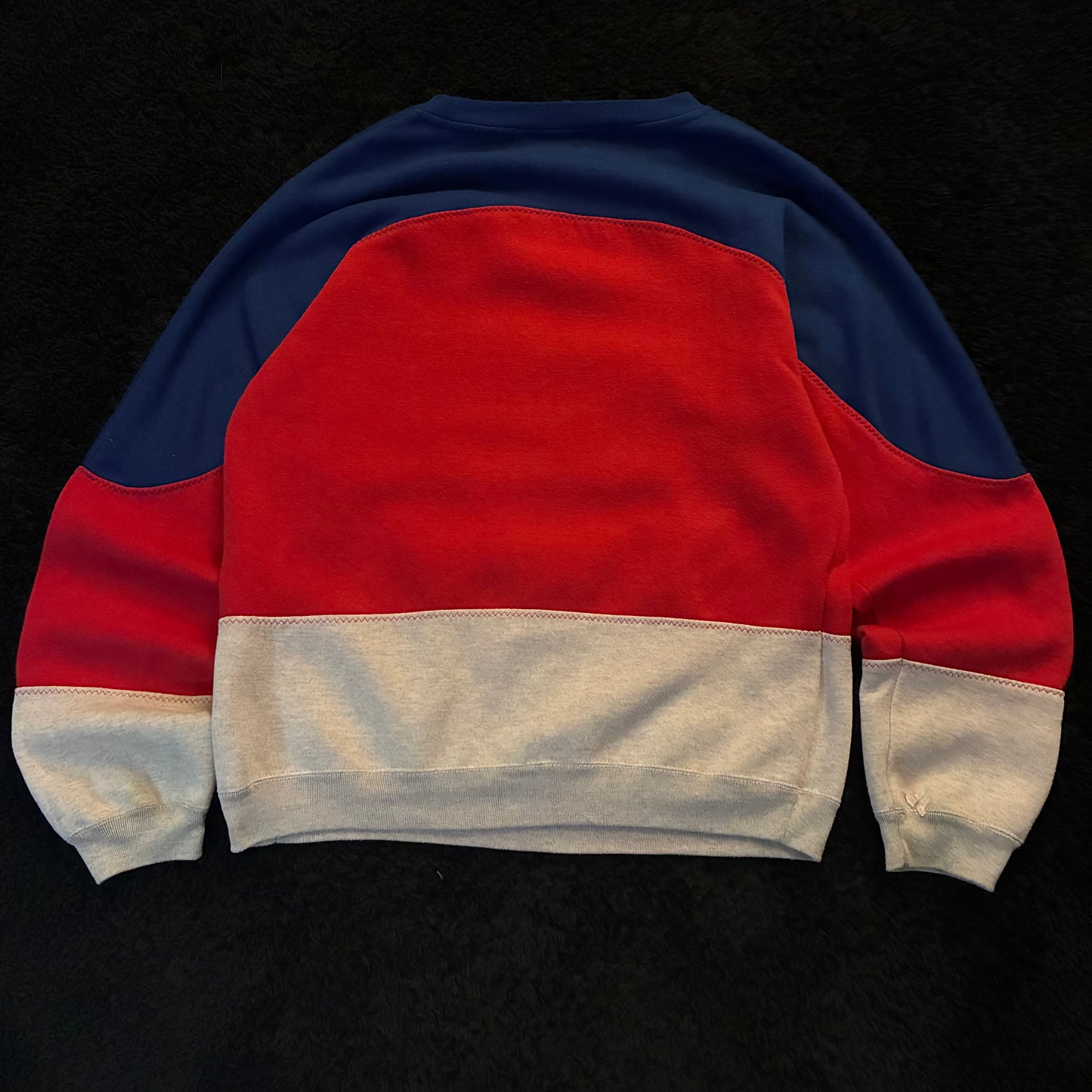 ‘90s Towncraft Color-Block Crewneck (L)