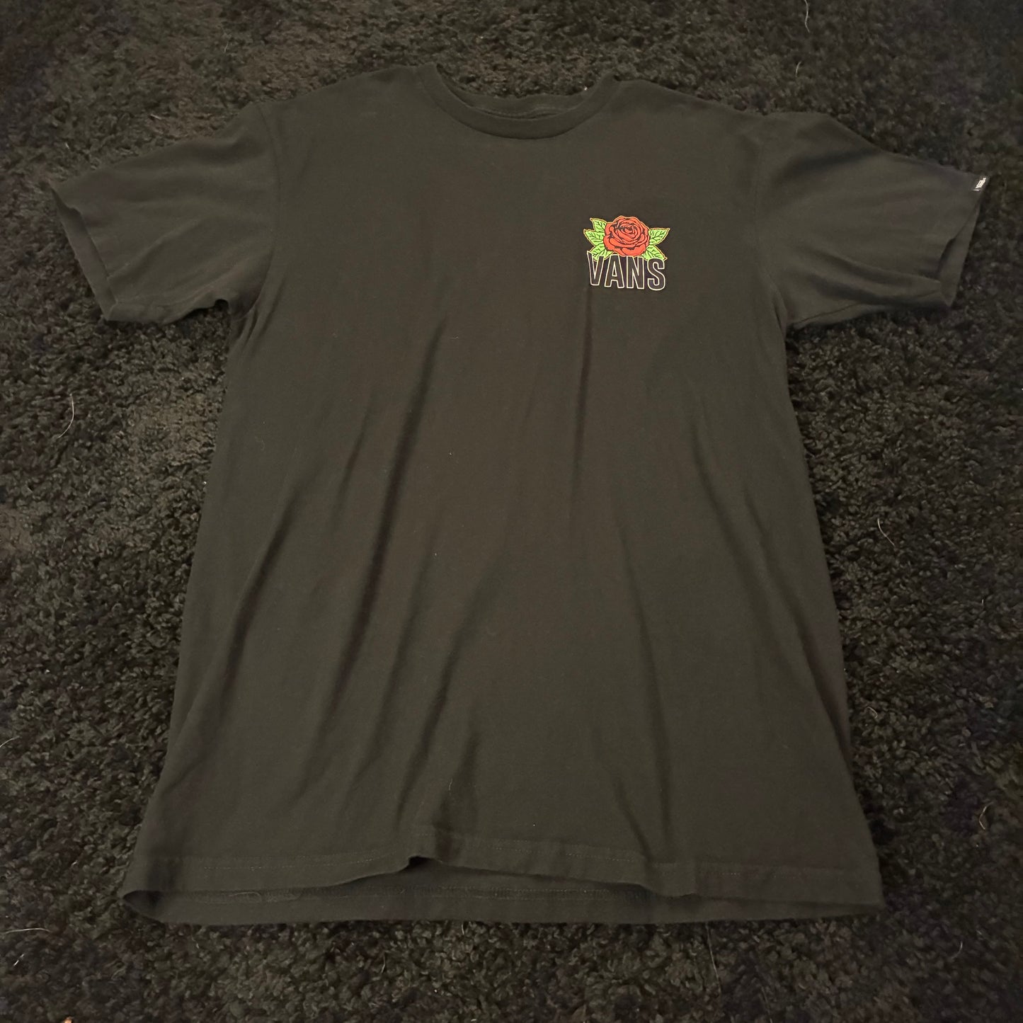Vans Rose Logo Tee (M)