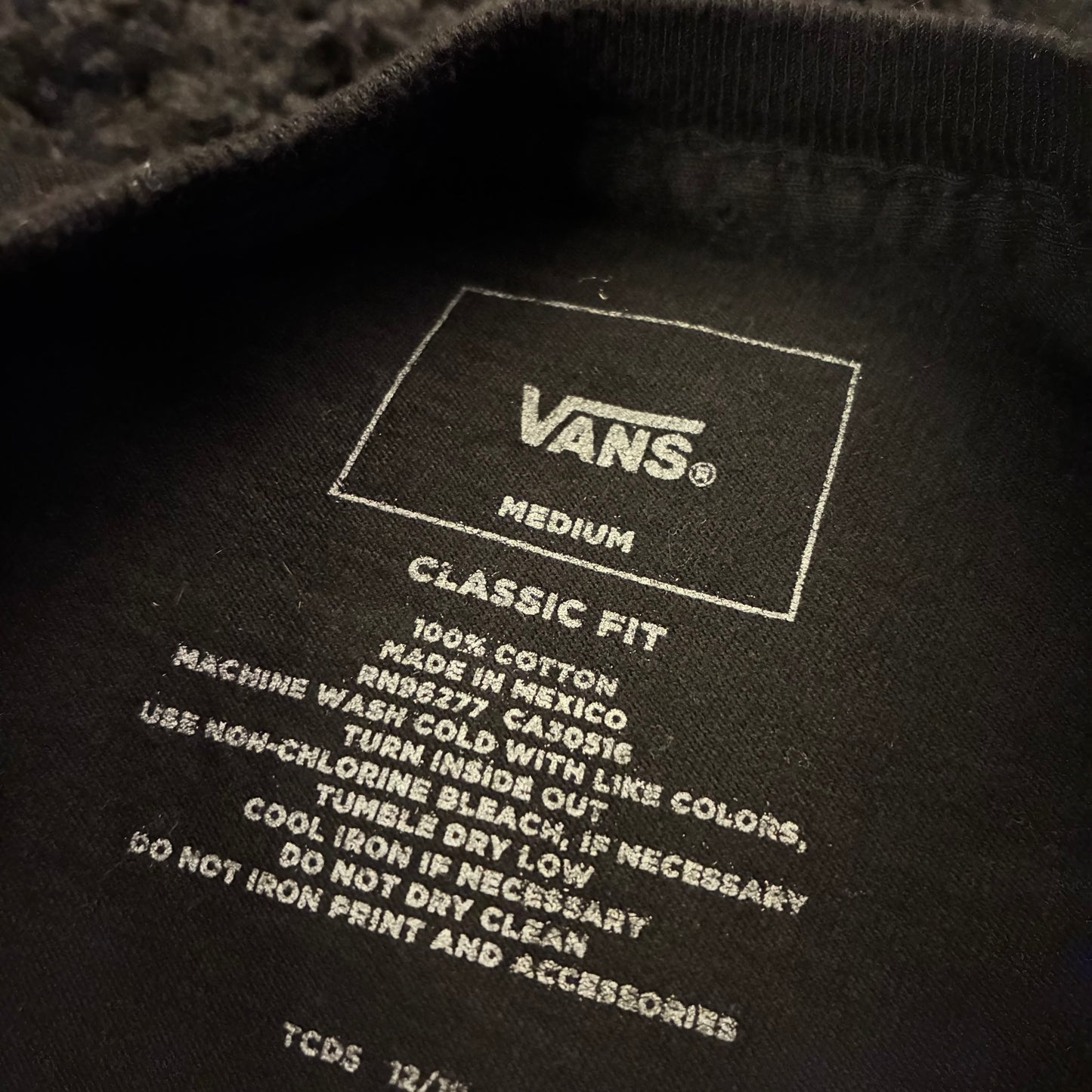 Vans Dark Times Logo Tee (M)