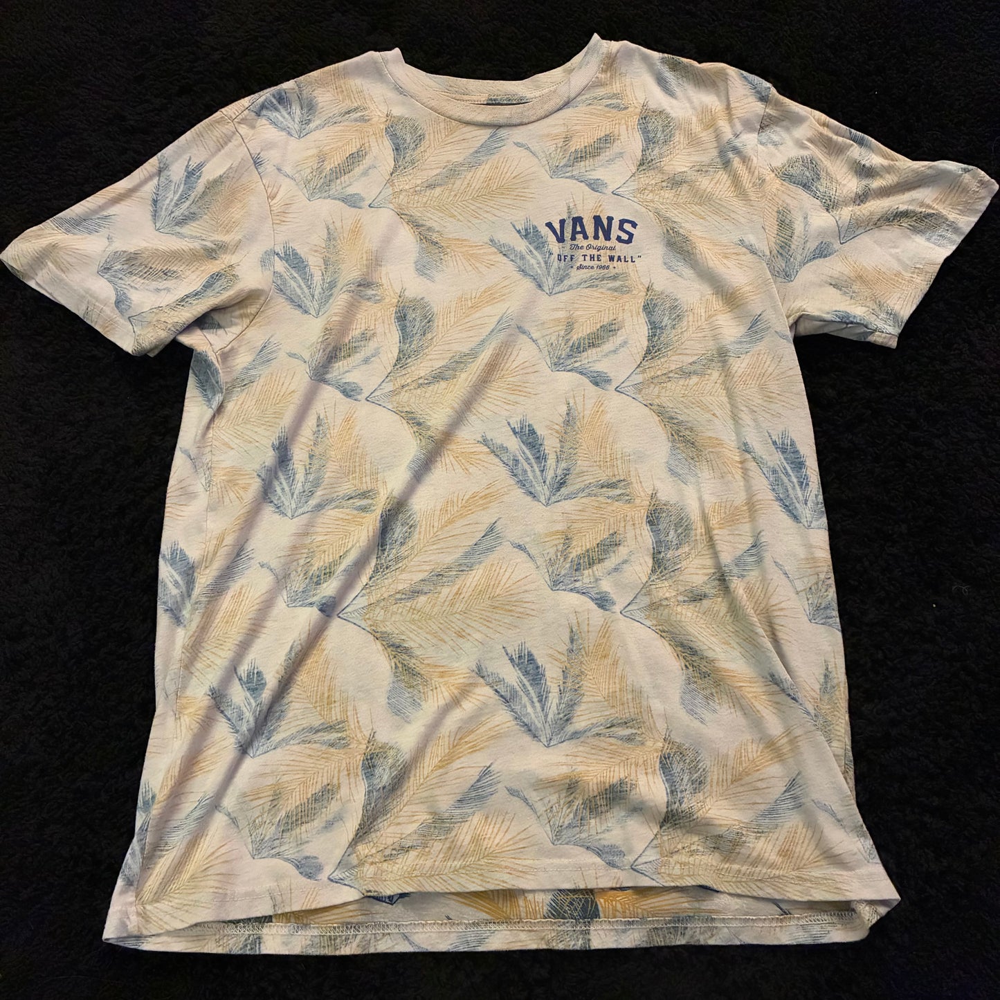Vans OTW Floral Logo Tee (L)