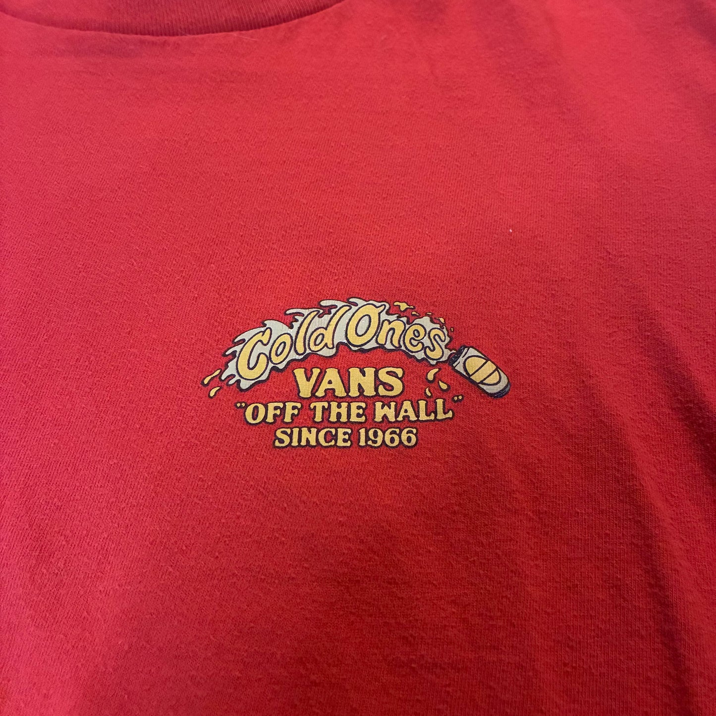 Vans OTW Cold Ones Logo Tee (M)
