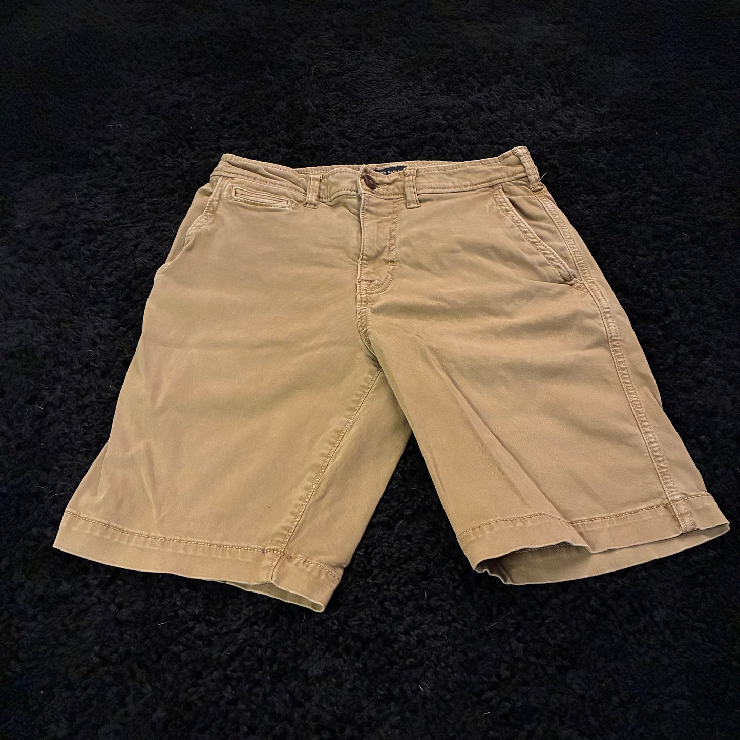 American Eagle Khaki Shorts (28w)