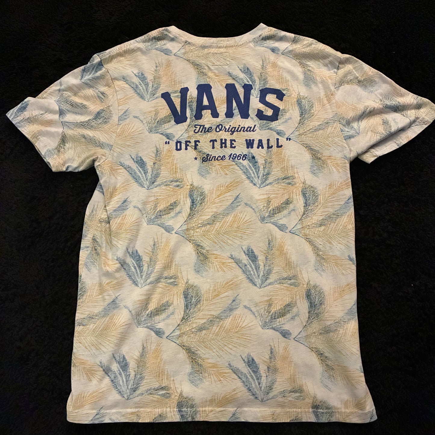 Vans OTW Floral Logo Tee (L)