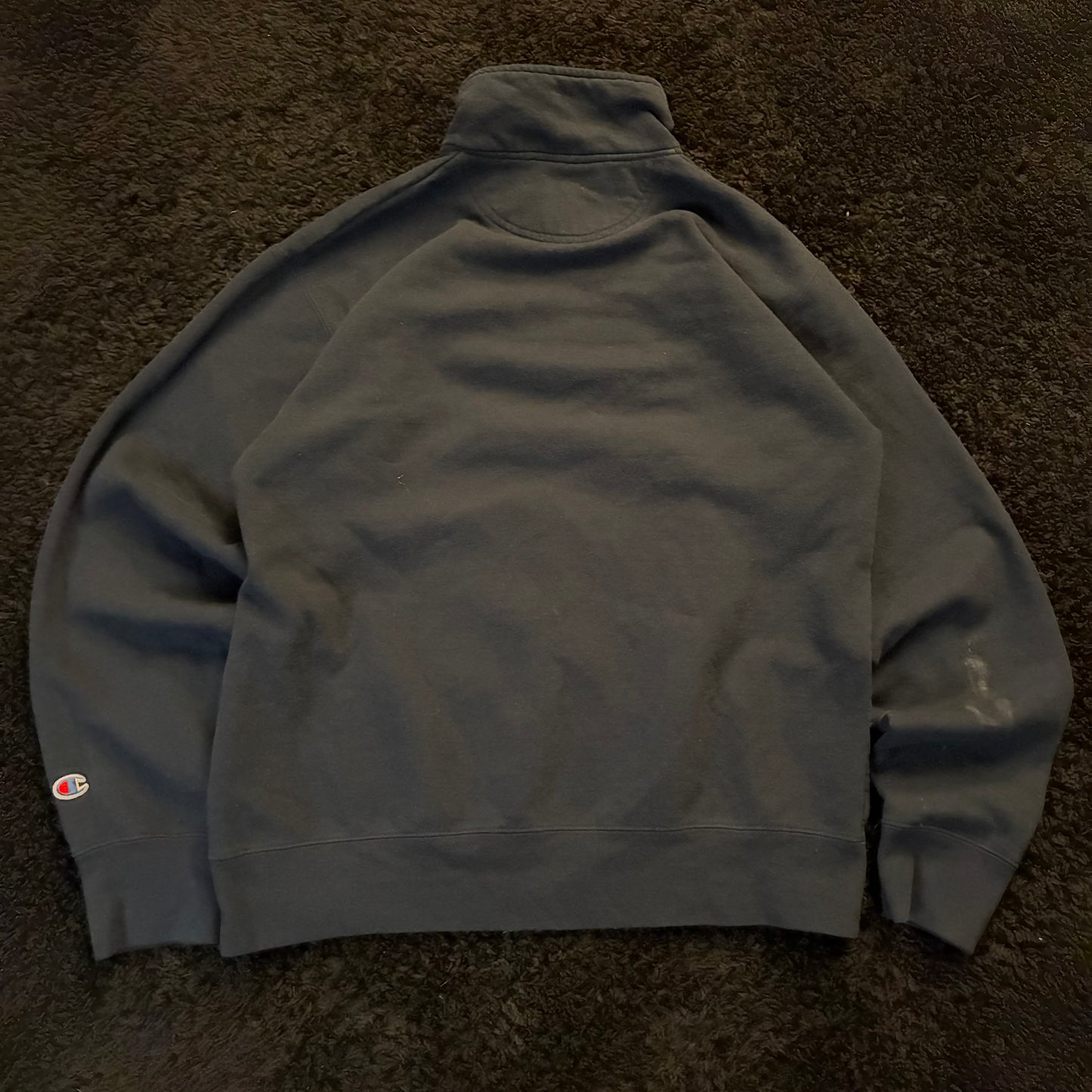 University of Akron Zips 1/4 Zip Sweatshirt (M)