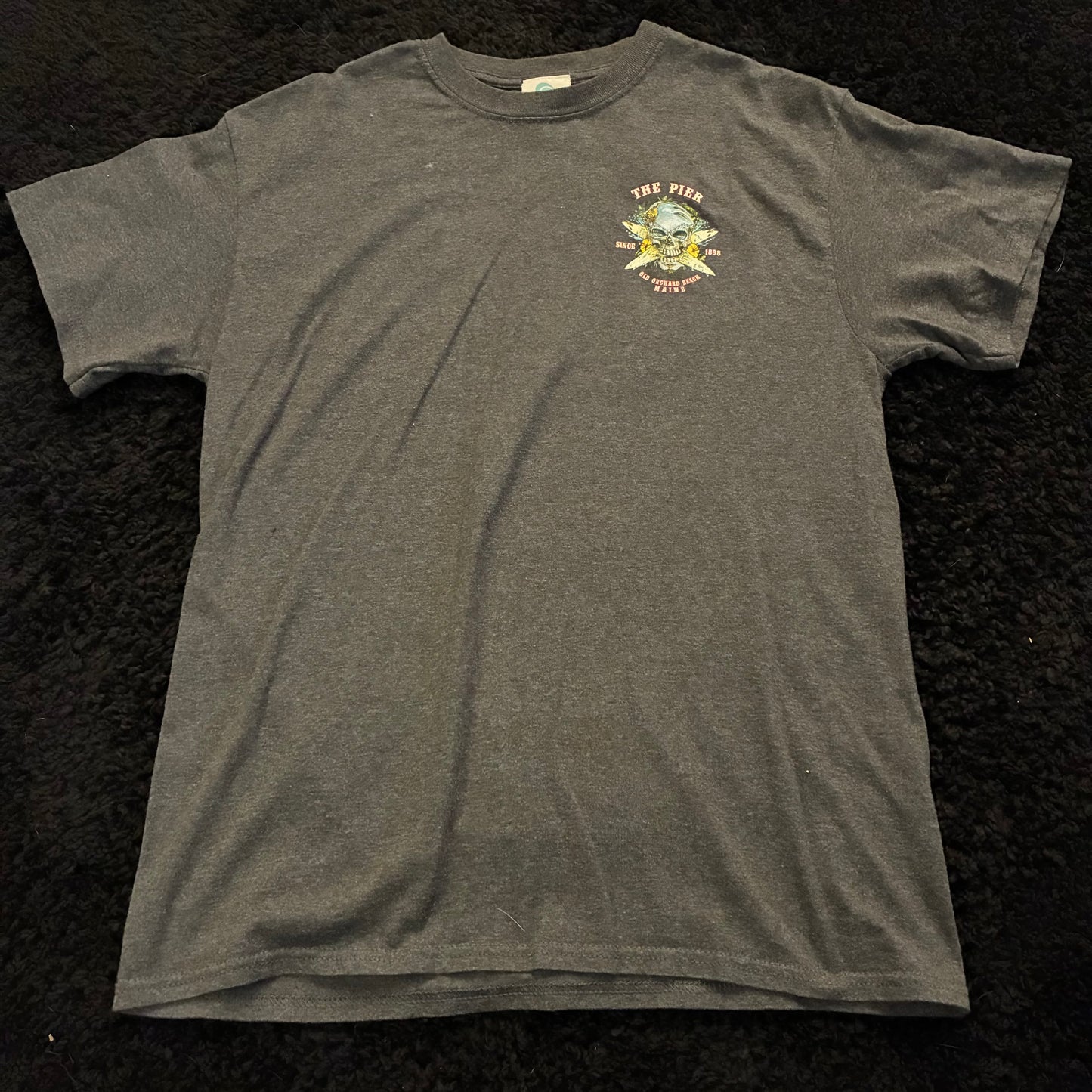 The Pier Old Orchard Beach Maine Graphic Tee (M)