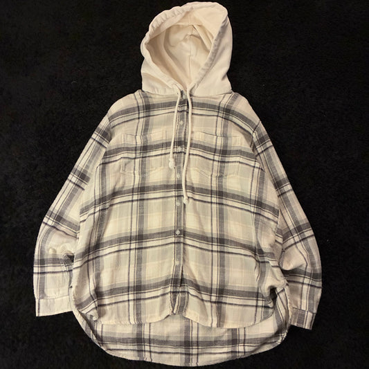 American Eagle Hooded Utility Flannel (M)