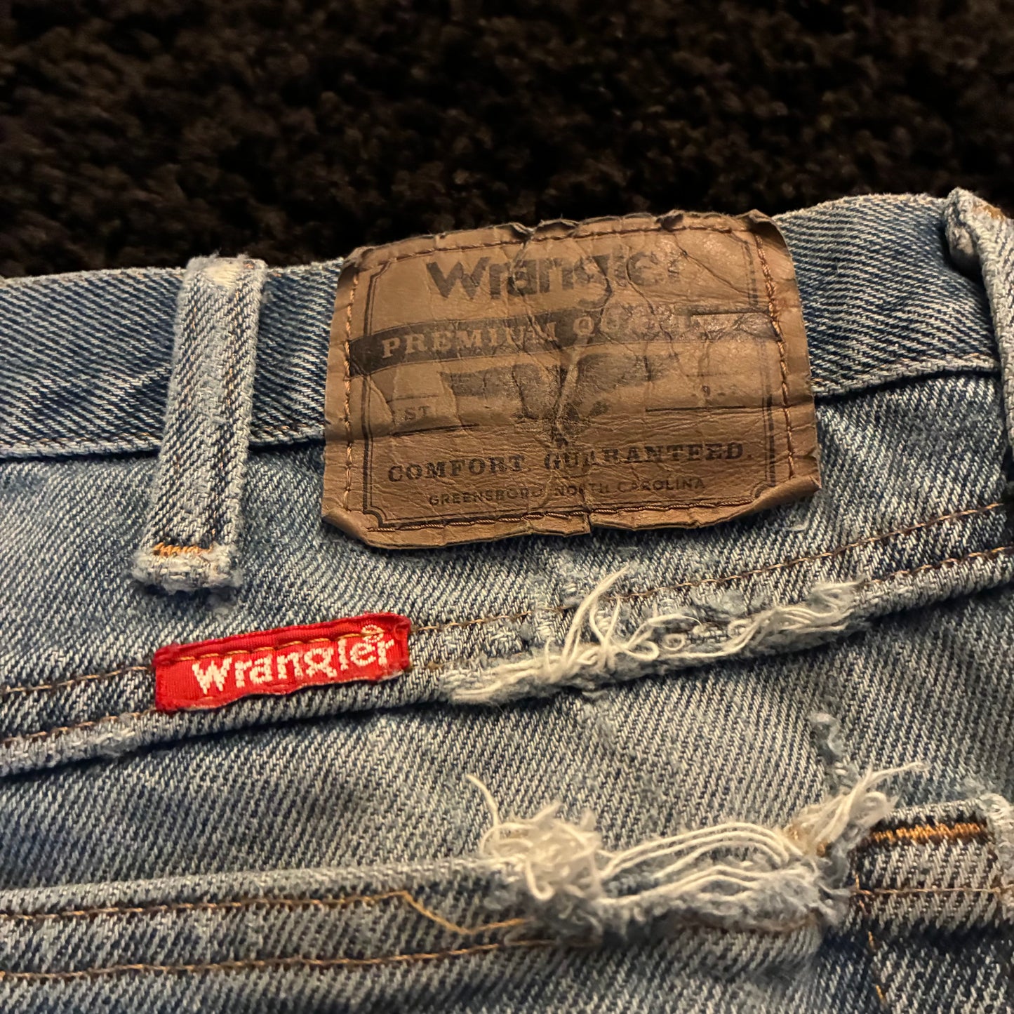 Wrangler Ripped Jeans (40x30)