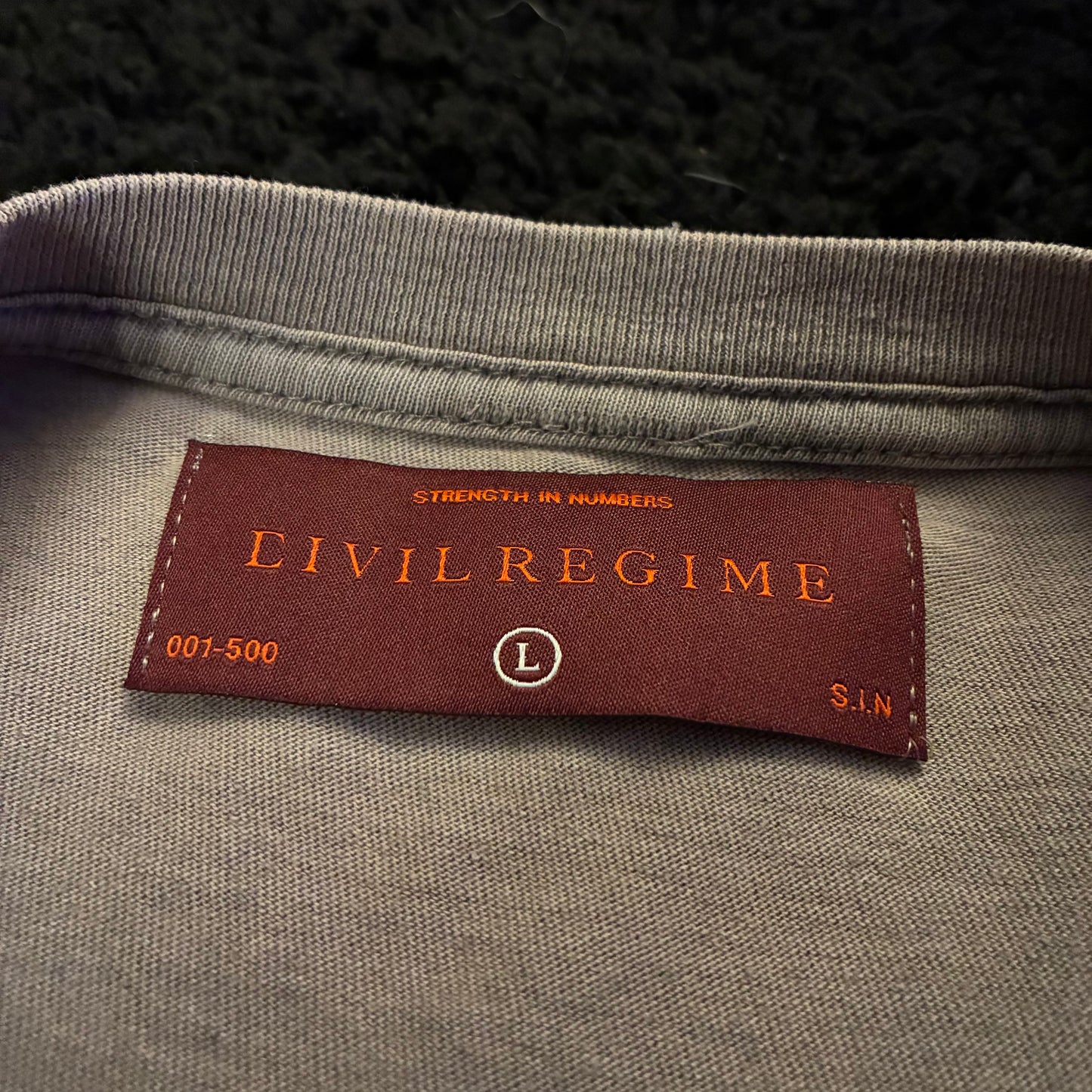 Civil Regime Graphic Tee (L)