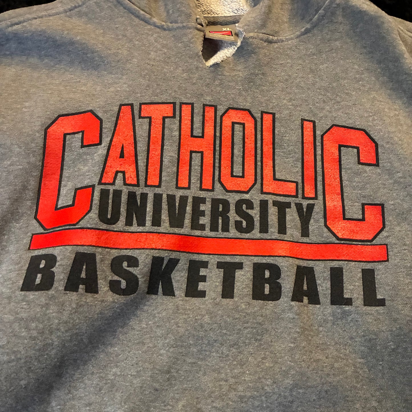 Nike Catholic University Basketball Hoodie (XL)