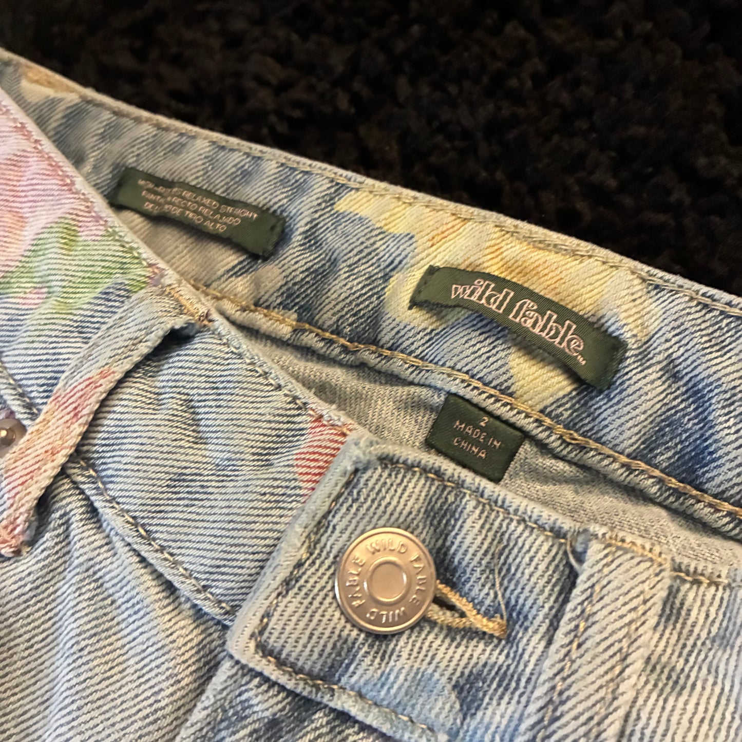 Wild Fable Flower Jeans (Women’s 2)