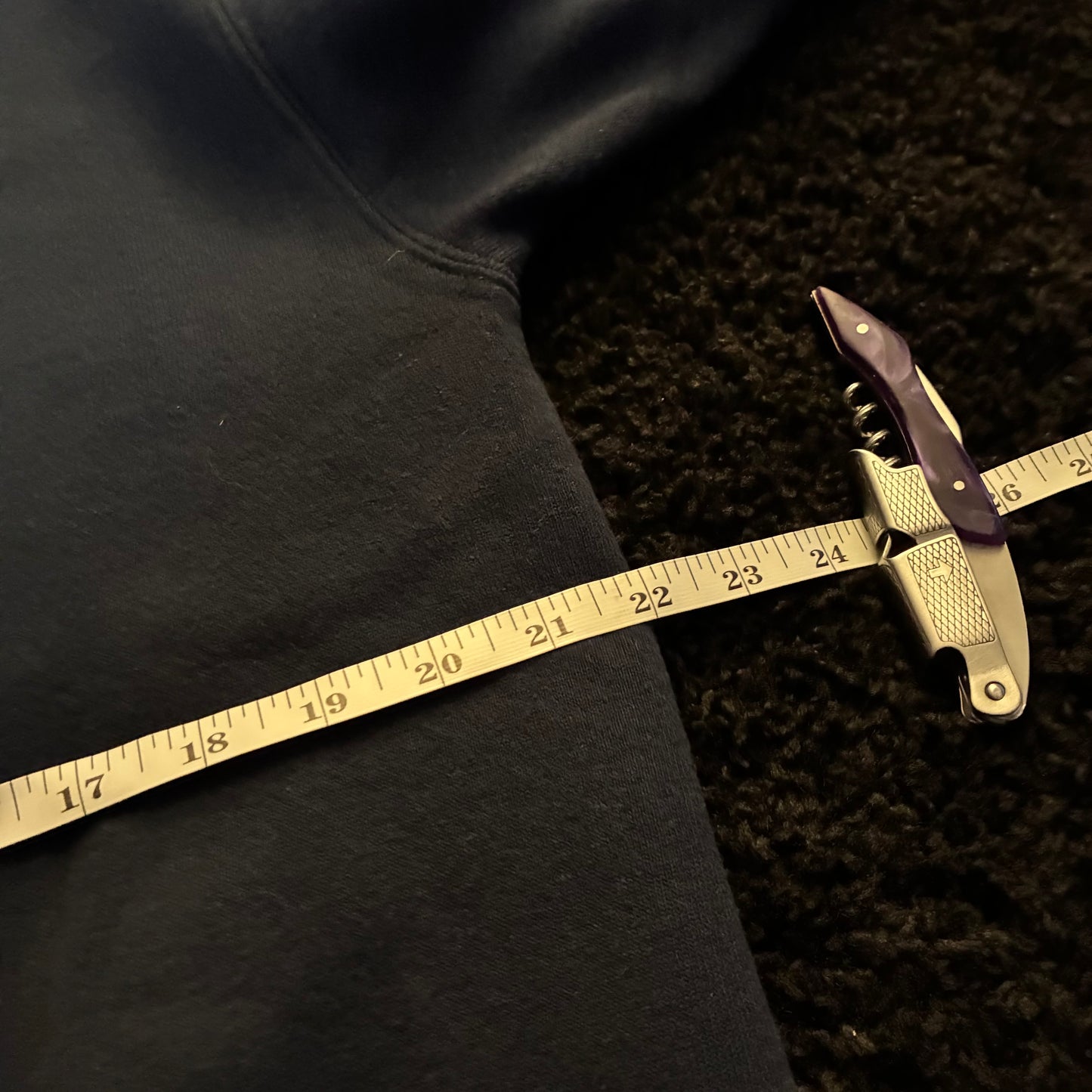 Navy Crewneck (XL - Fits M)