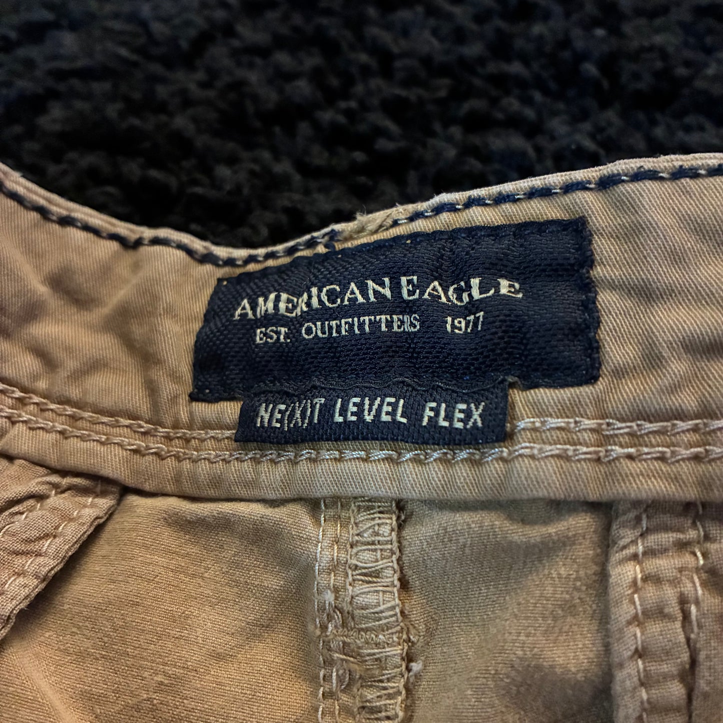 American Eagle Khaki Shorts (28w)