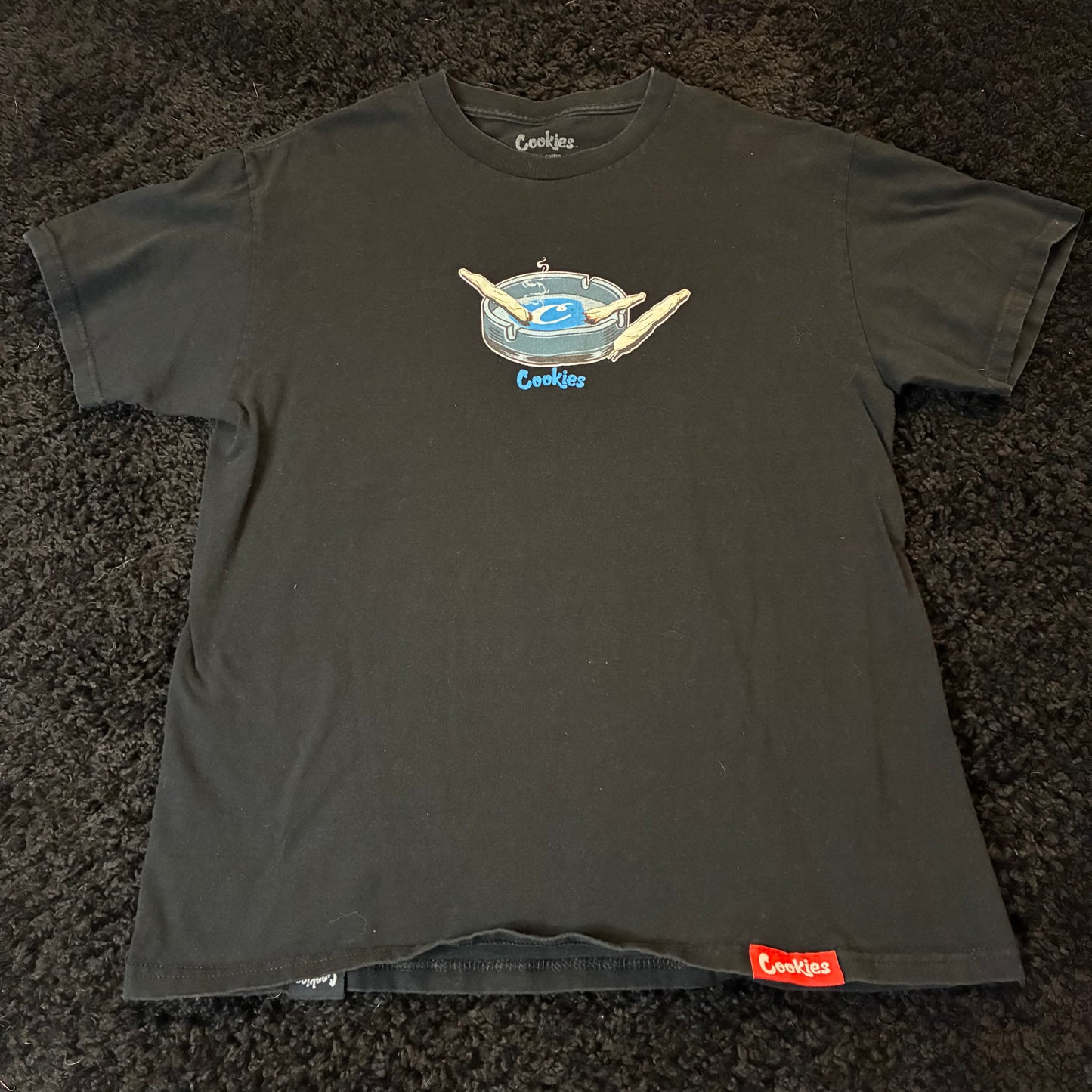 Cookies Ash Tray Logo Tee (M)