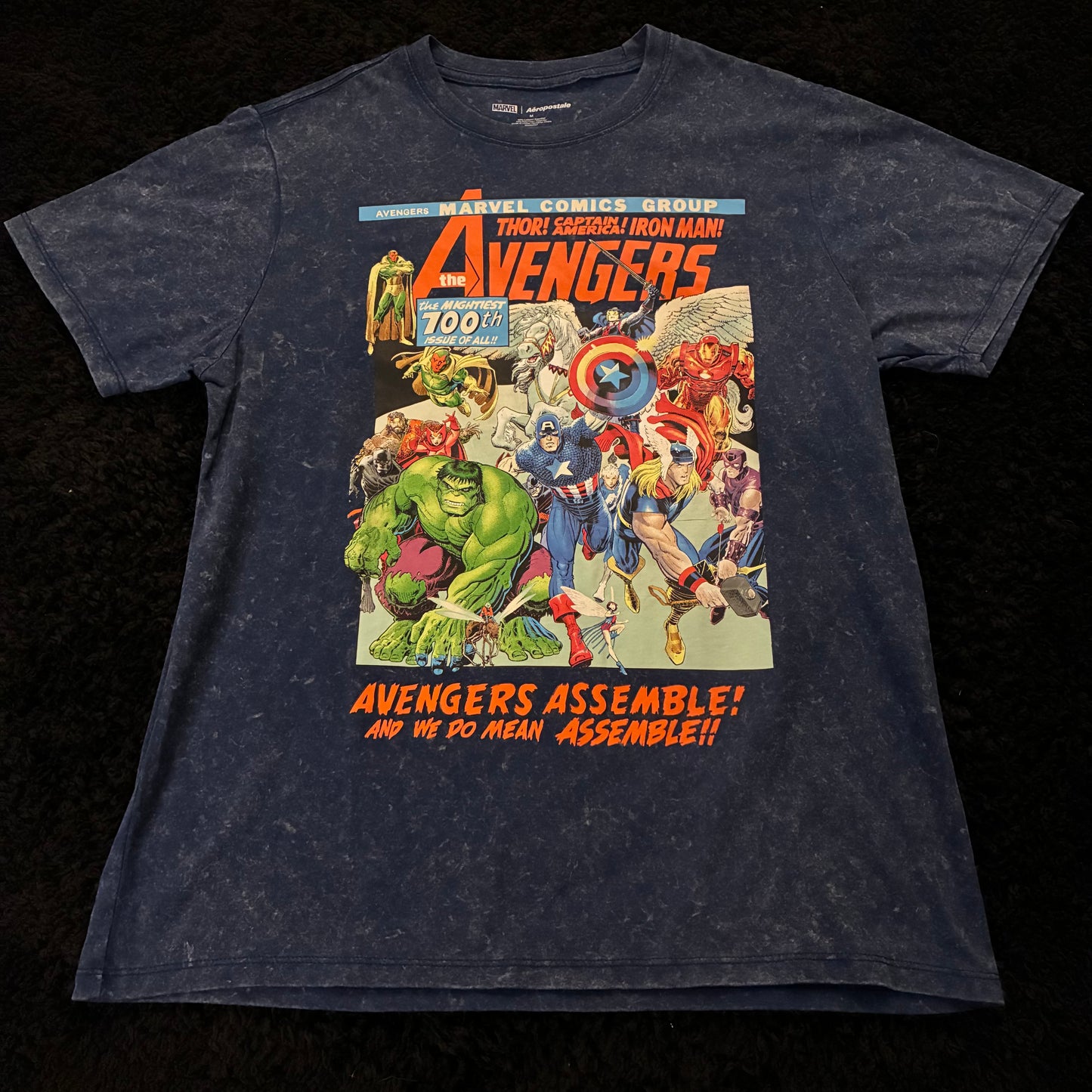 Marvel x Aeropostale Avengers Assemble Graphic Tee (M)