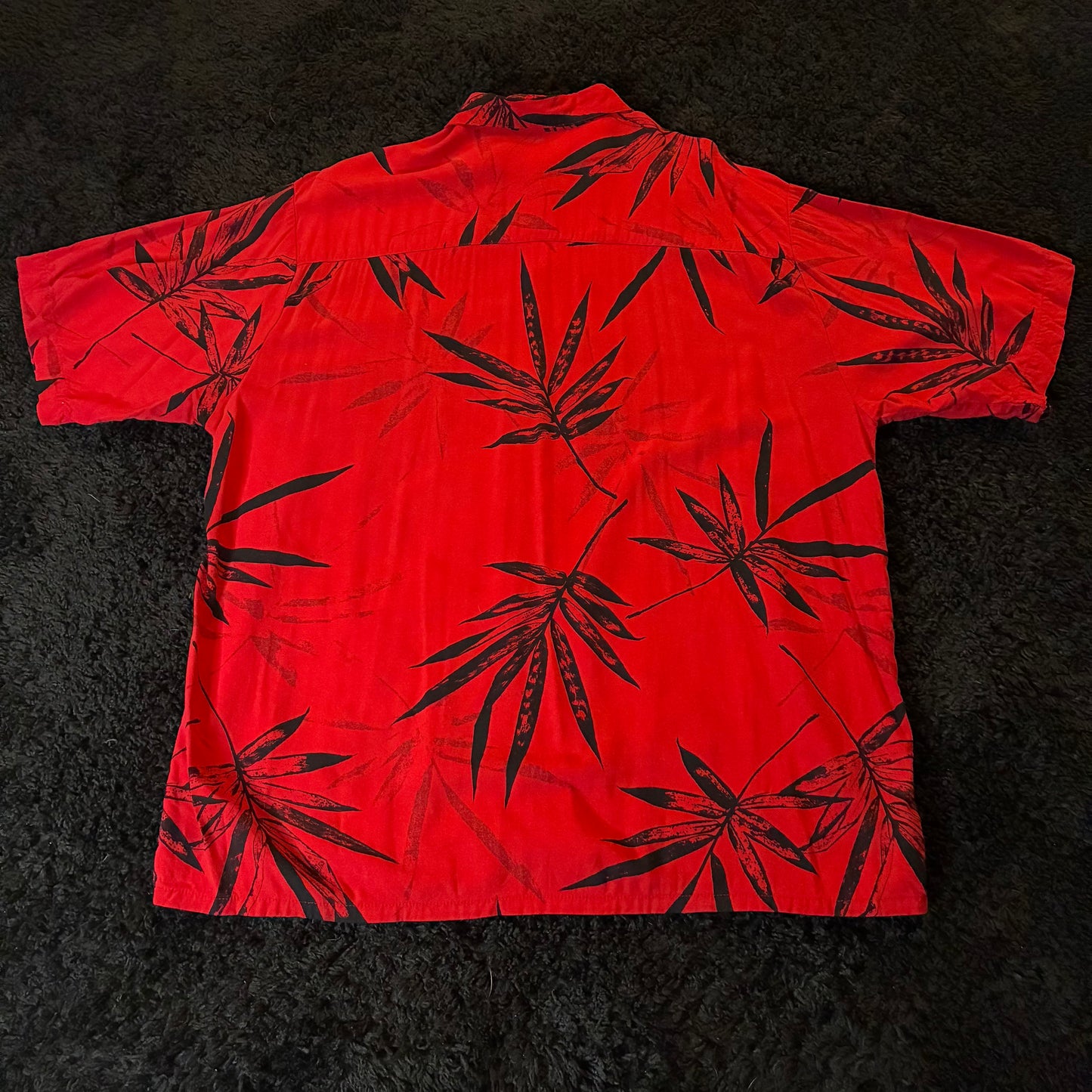 Puritan Floral AOP Utility Button-Down Shirt (L)