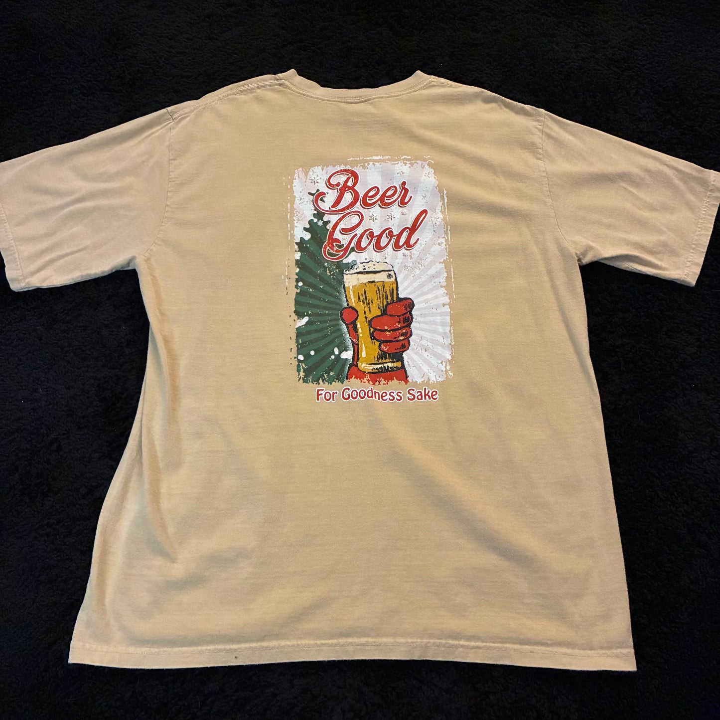 Beer Good For Goodness Sake Tee (L)