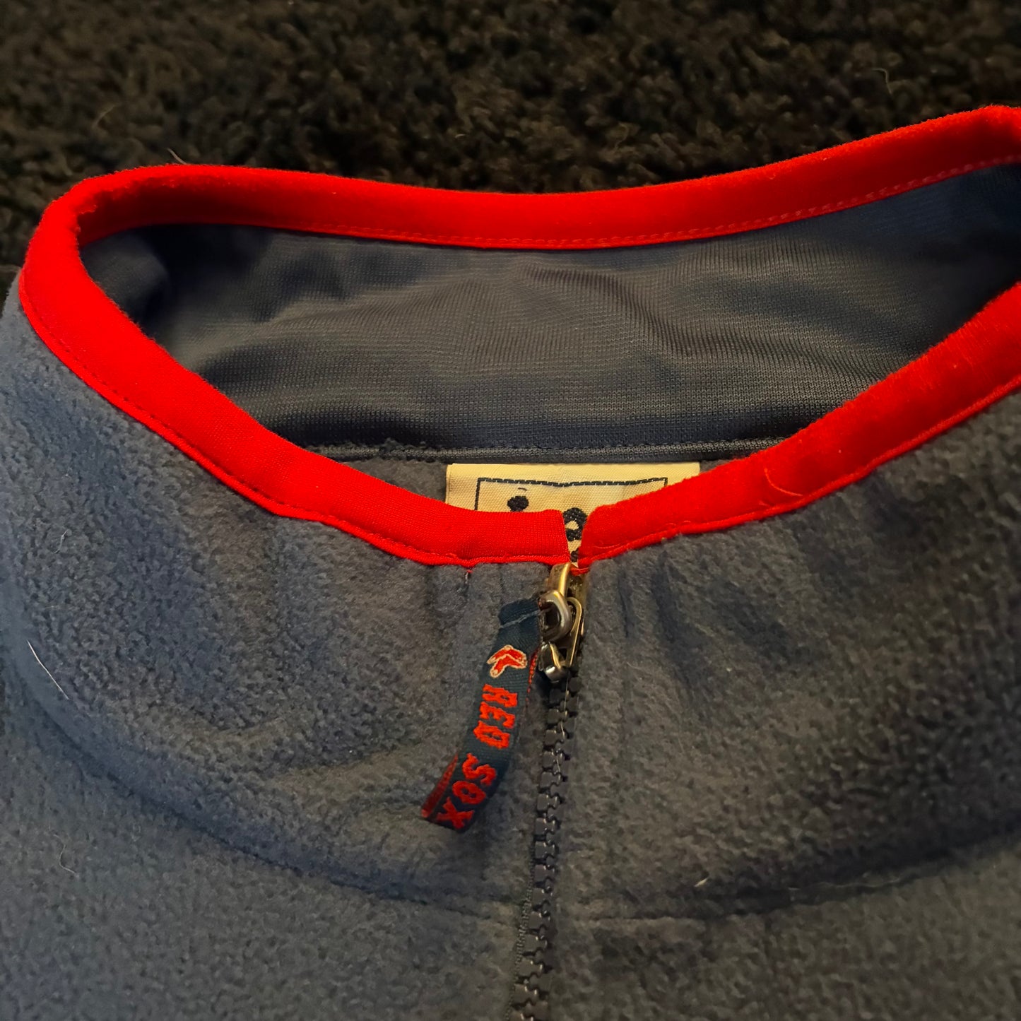 Lee Red Sox Zip-Up Fleece (XL)