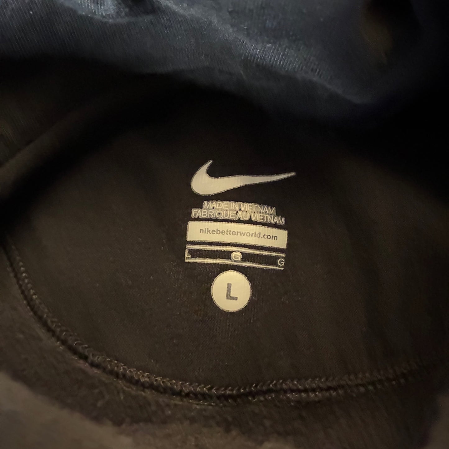 Nike New England Tech Zip-Up Hoodie (L)