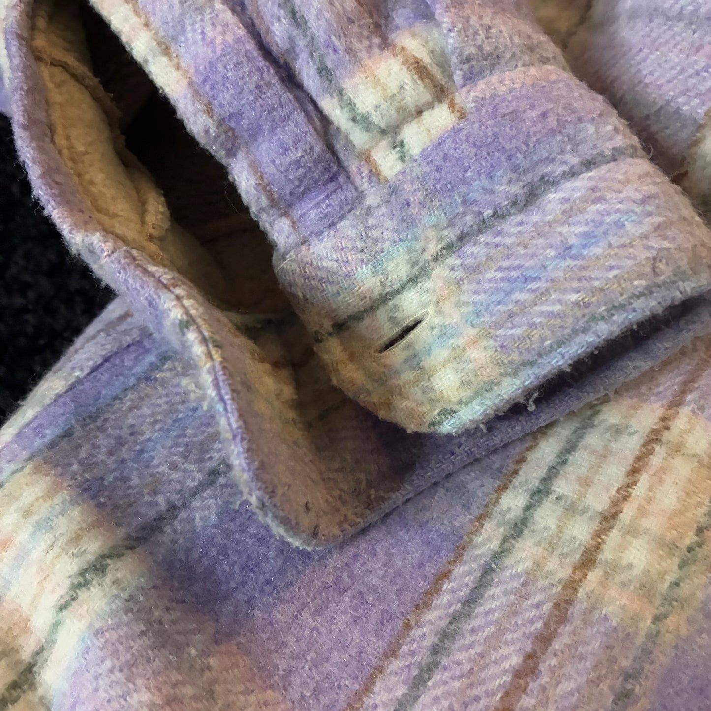 Grit Iron Work Wear Heavy Utility Flannel Jacket (L)