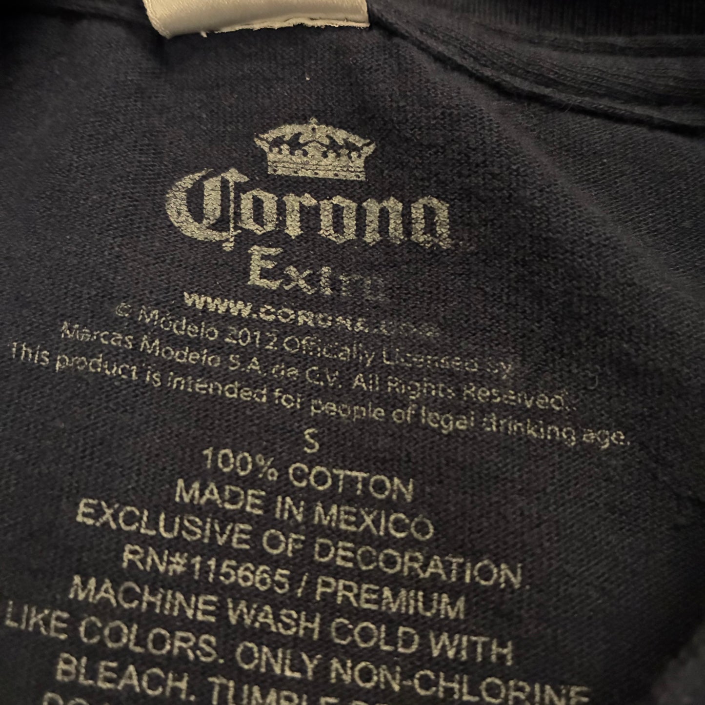 Corona Extra Relax Responsibly Tee (S)