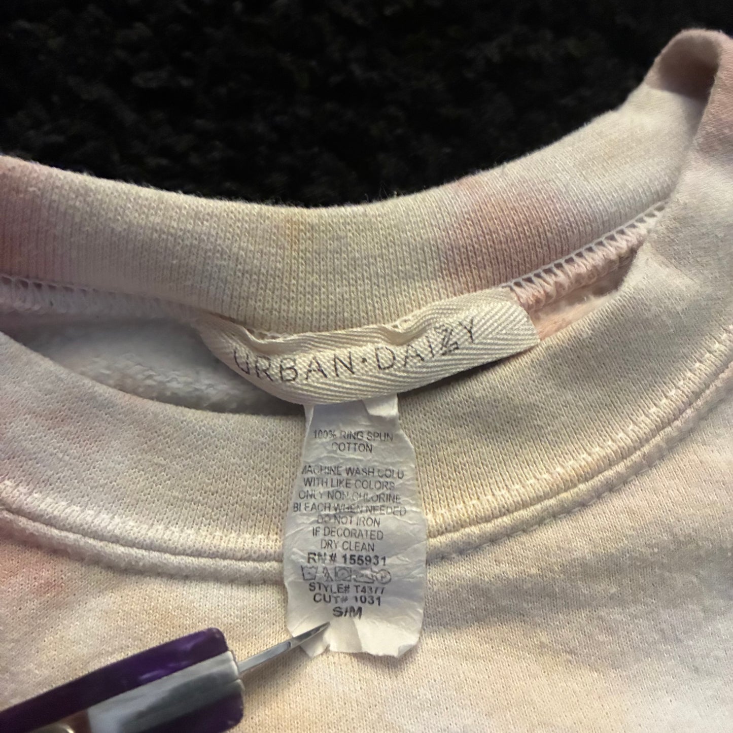 Urban Daizy Tie-Dye Crewneck (M)