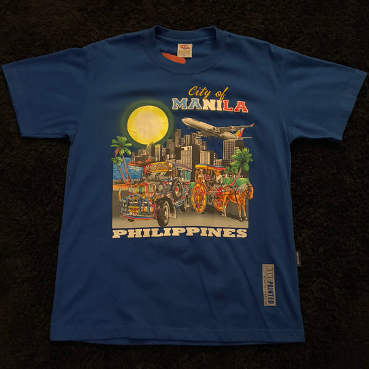 Philippines Handpainted City of Manila Tee (M)