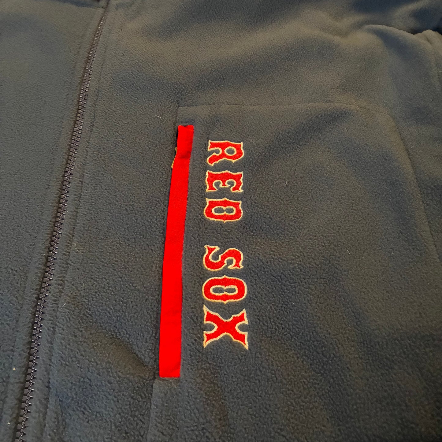 Lee Red Sox Zip-Up Fleece (XL)