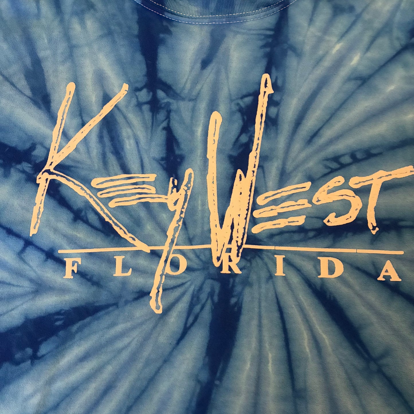 Tie-Dye Key West Florida Tee (L)