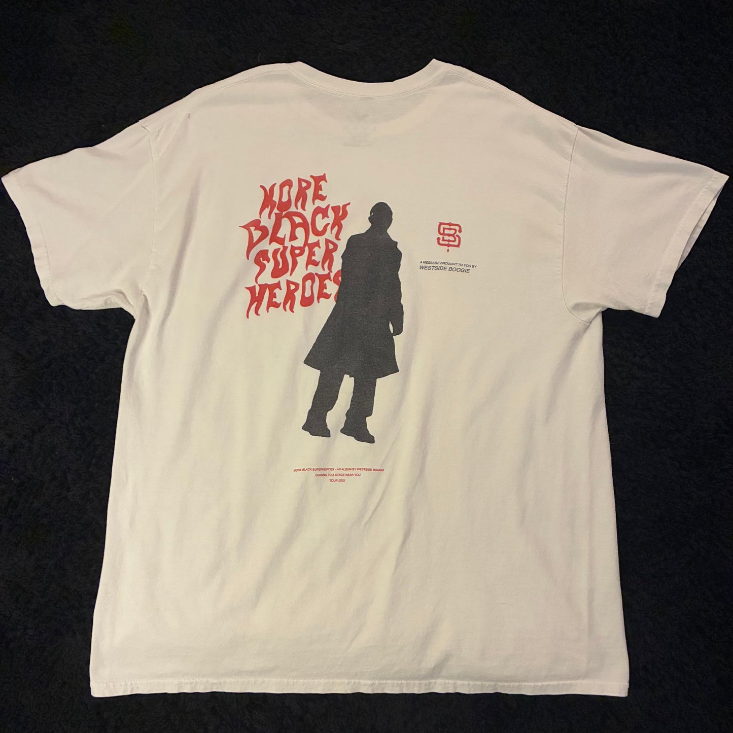 More Black Super Heroes Westside Boogie Tee (XL)