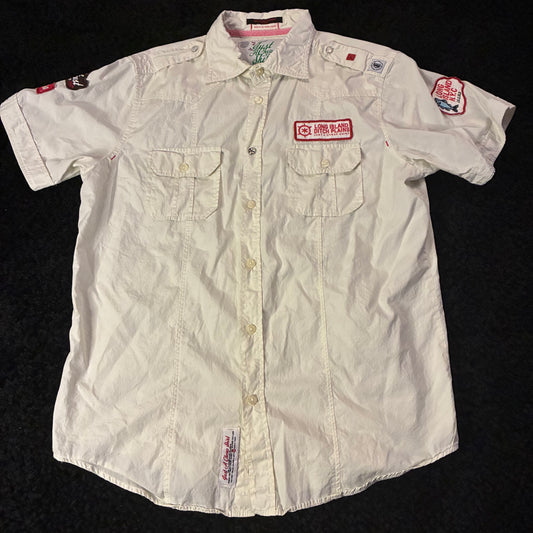 Just A Cheap Shirt Long Island Ditch Plains Button-Down (M)