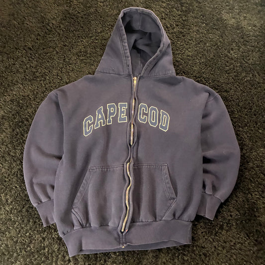 Cape Cod Zip-Up Hoodie (L- Fits M)