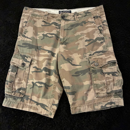 American Eagle Camo Cargo Shorts (36w)