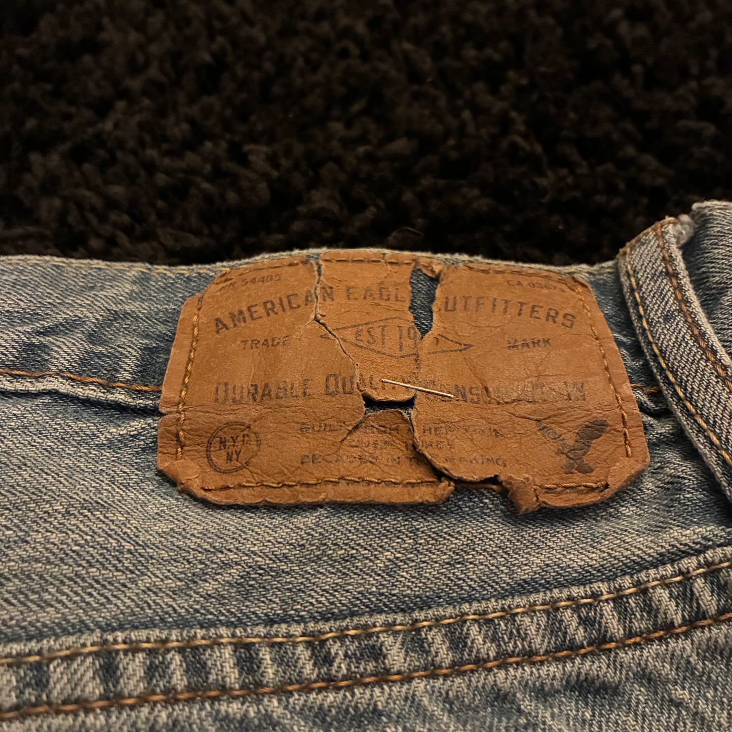 American Eagle Classic Bootcut Jeans (36x32)