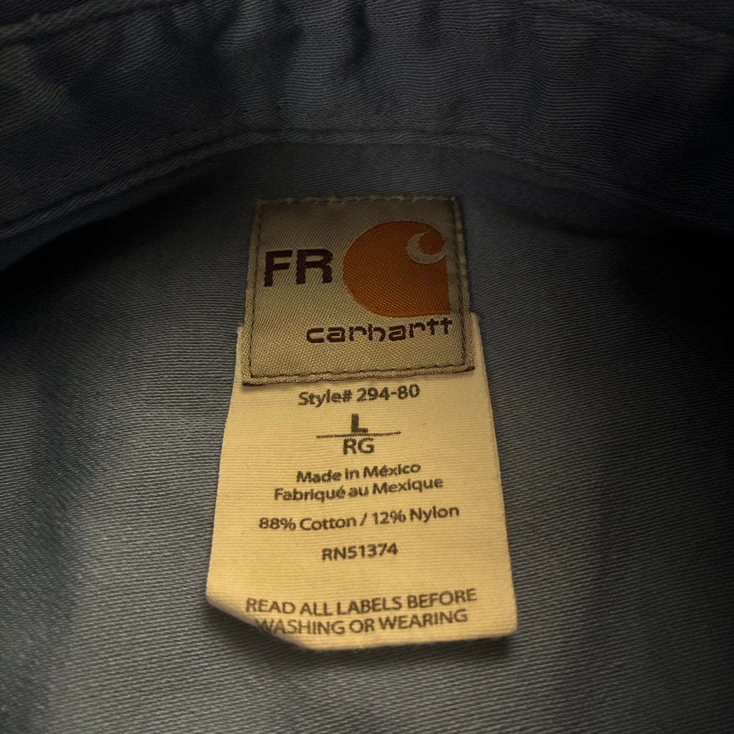 Carhartt Flame-Resistant Utility Long Sleeve (L)