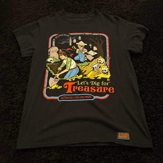 Let’s Dig For Treasure Graphic Tee (S)