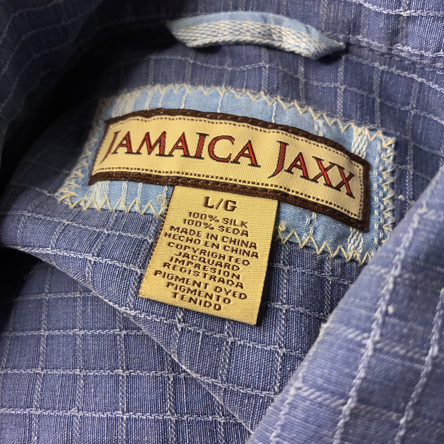 Jamaica Jaxx Utility Button-Down Shirt (L)