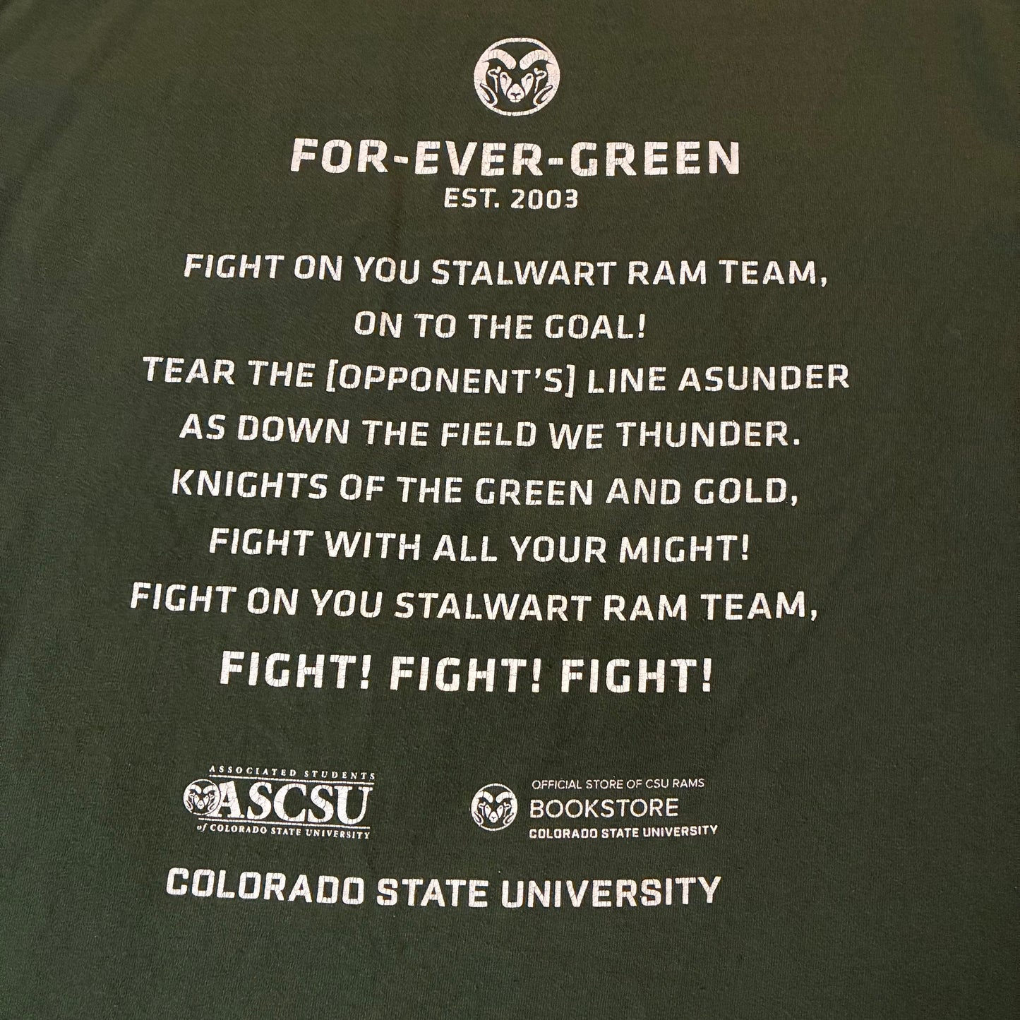 Colorado State Tee (S)