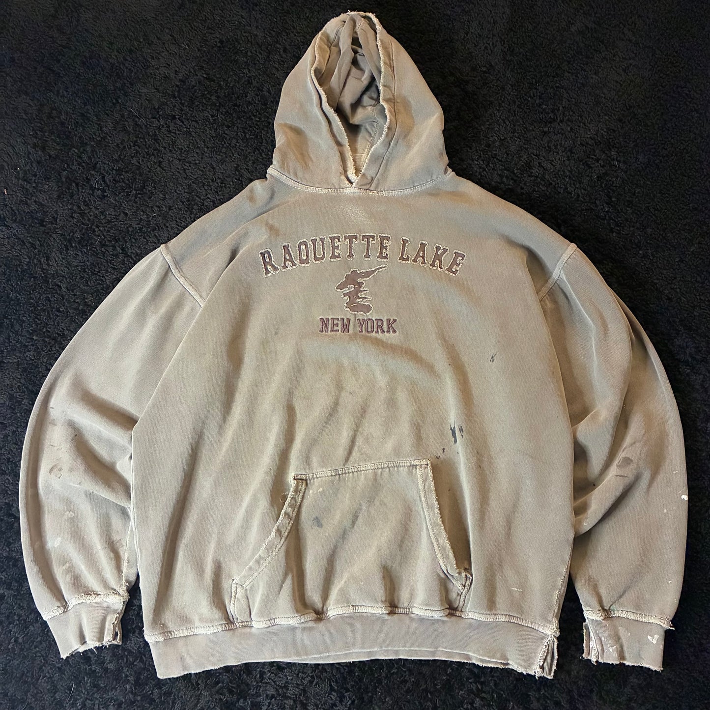 Raquette Lake New York Hoodie (2XL)