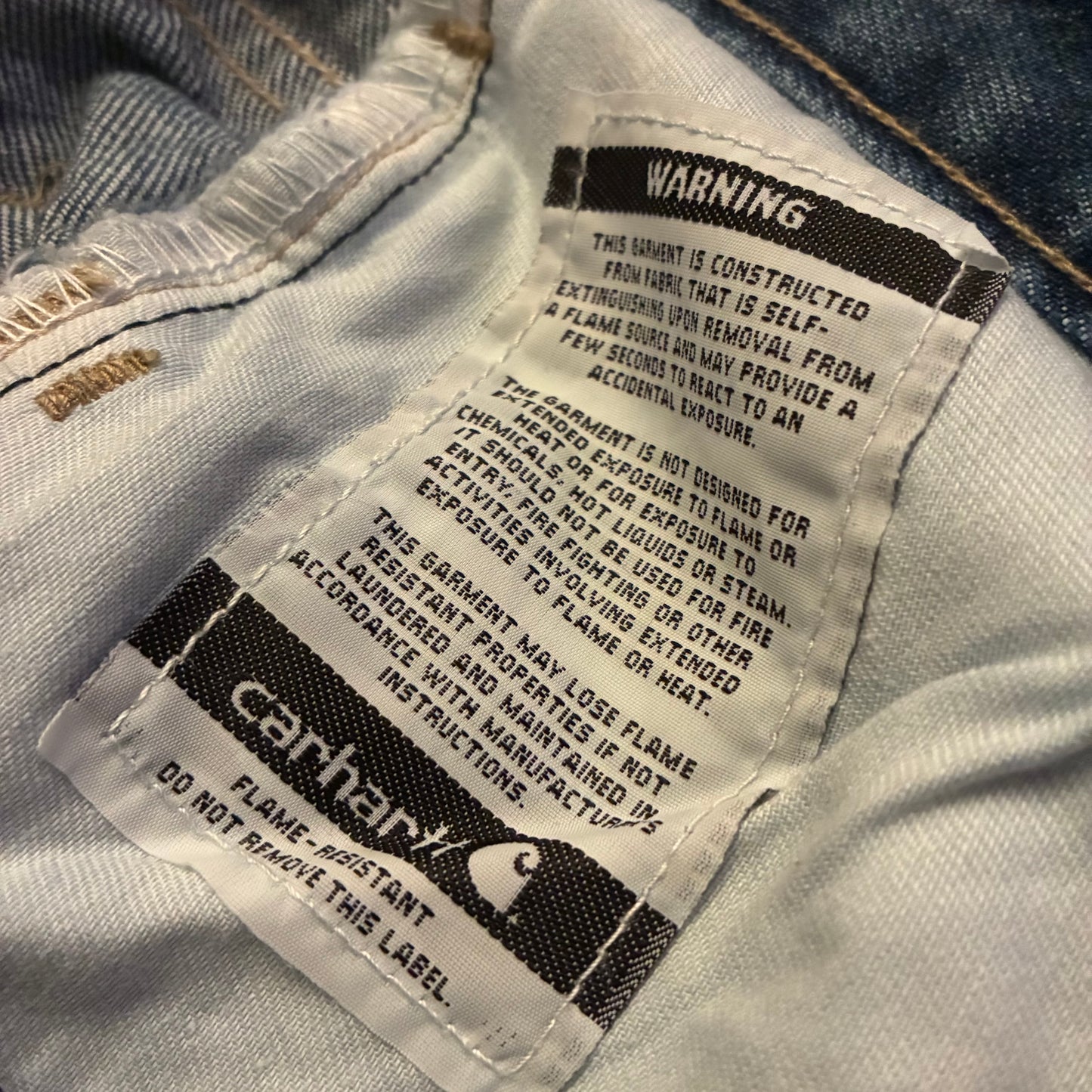 Carhartt Flame Resistant Relaxed Fit Jeans (38x30)