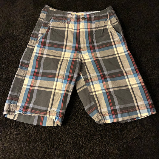 American Eagle Checkered-Chino Shorts (28w)
