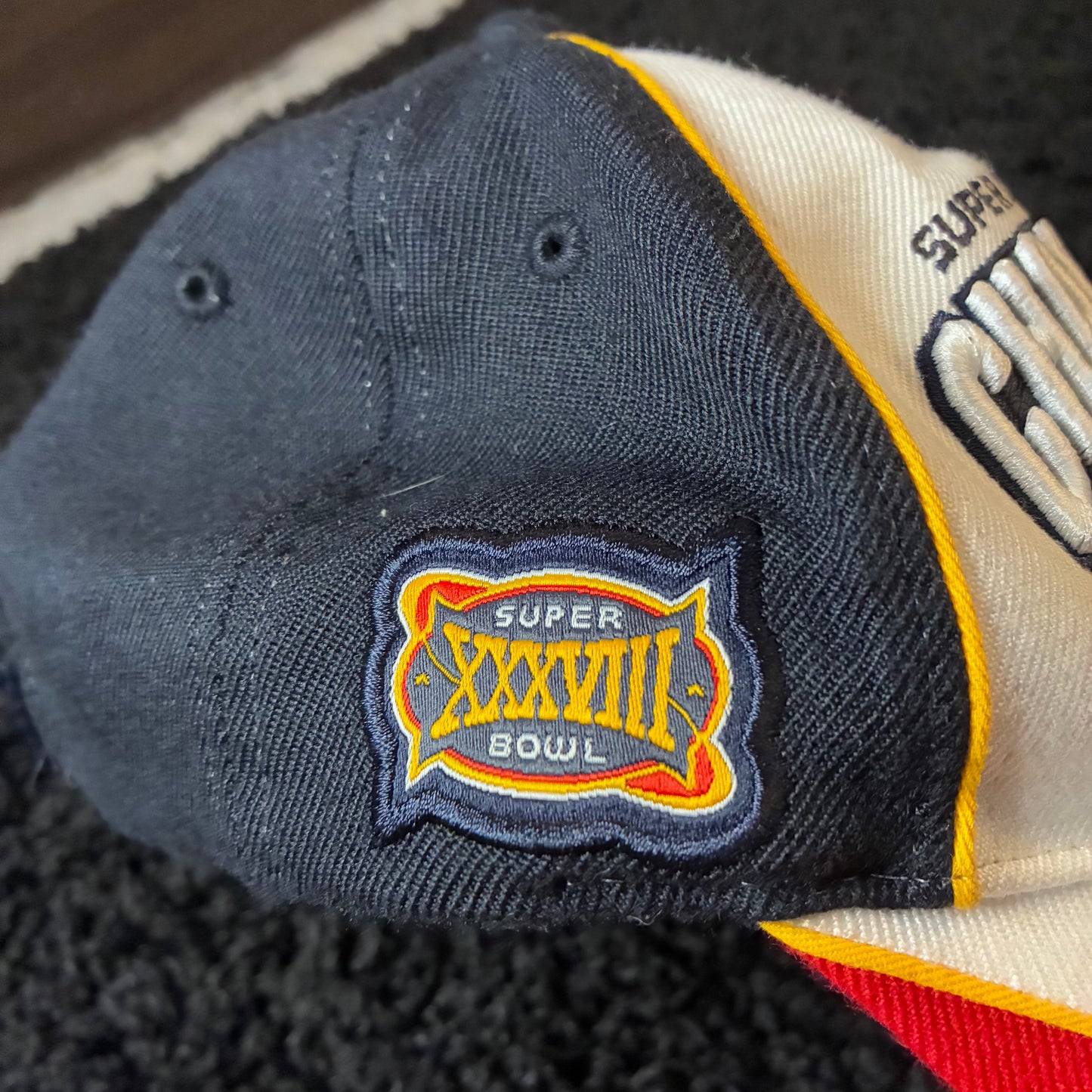 NFL Patriots Super Bowl 38 Champions Cap