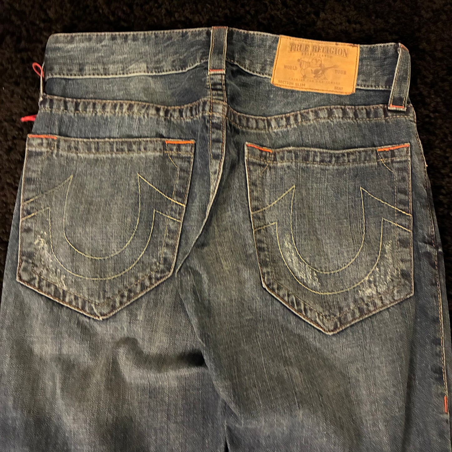 True Religion Ripped Jeans (29w)