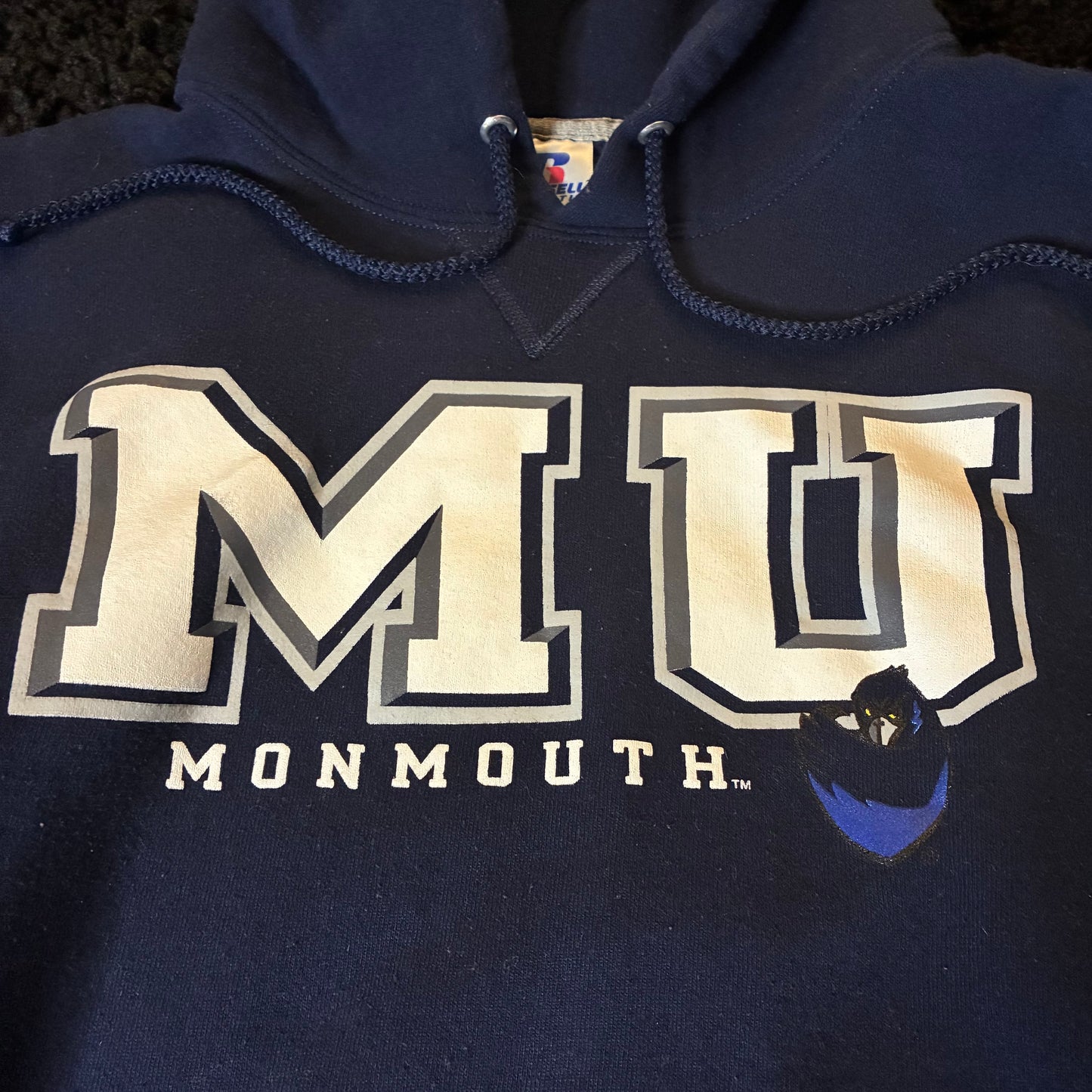 Russell Athletic Monmouth University Hoodie (M)