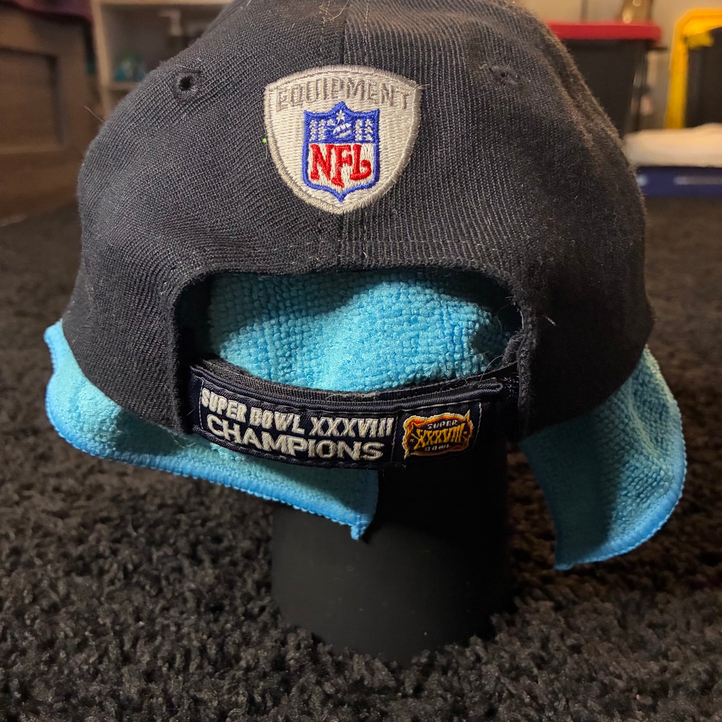 NFL Patriots Super Bowl 38 Champions Cap