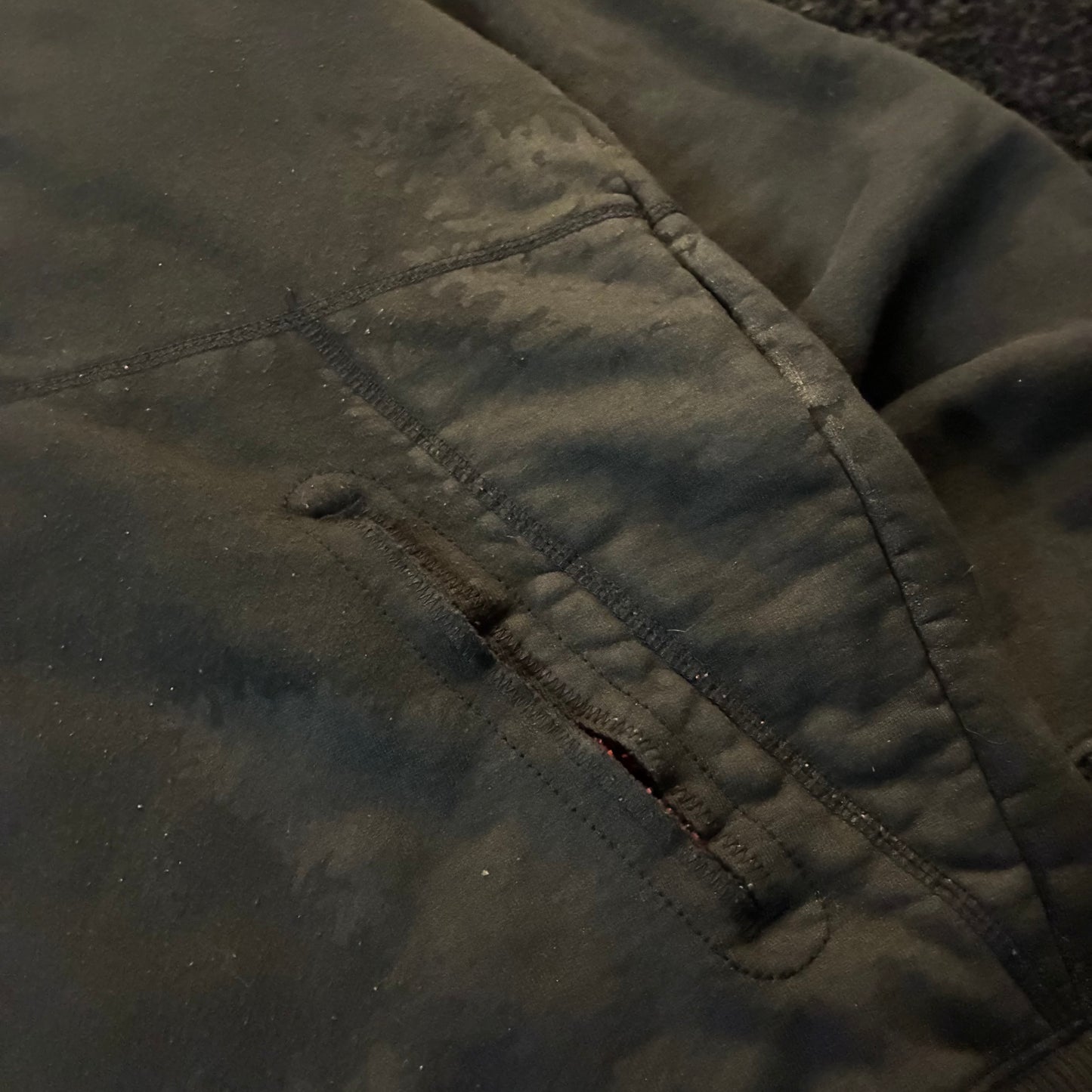 North Face Hooded Full-Zip w/ Buttons + Plaid Flannel Lining (2XL)