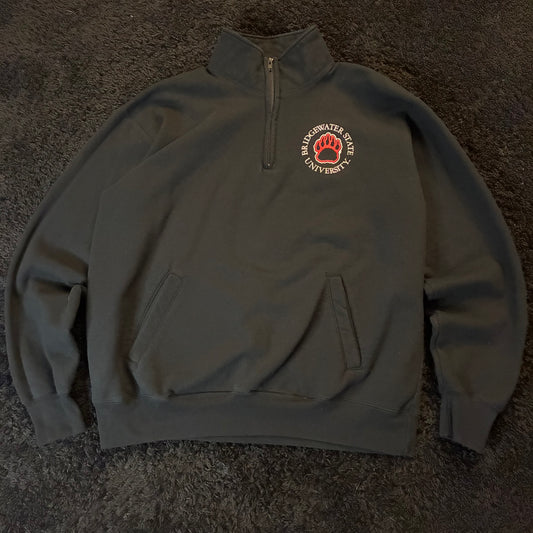 Champion Bridgewater State University 1/4 Zip Sweatshirt (XL)