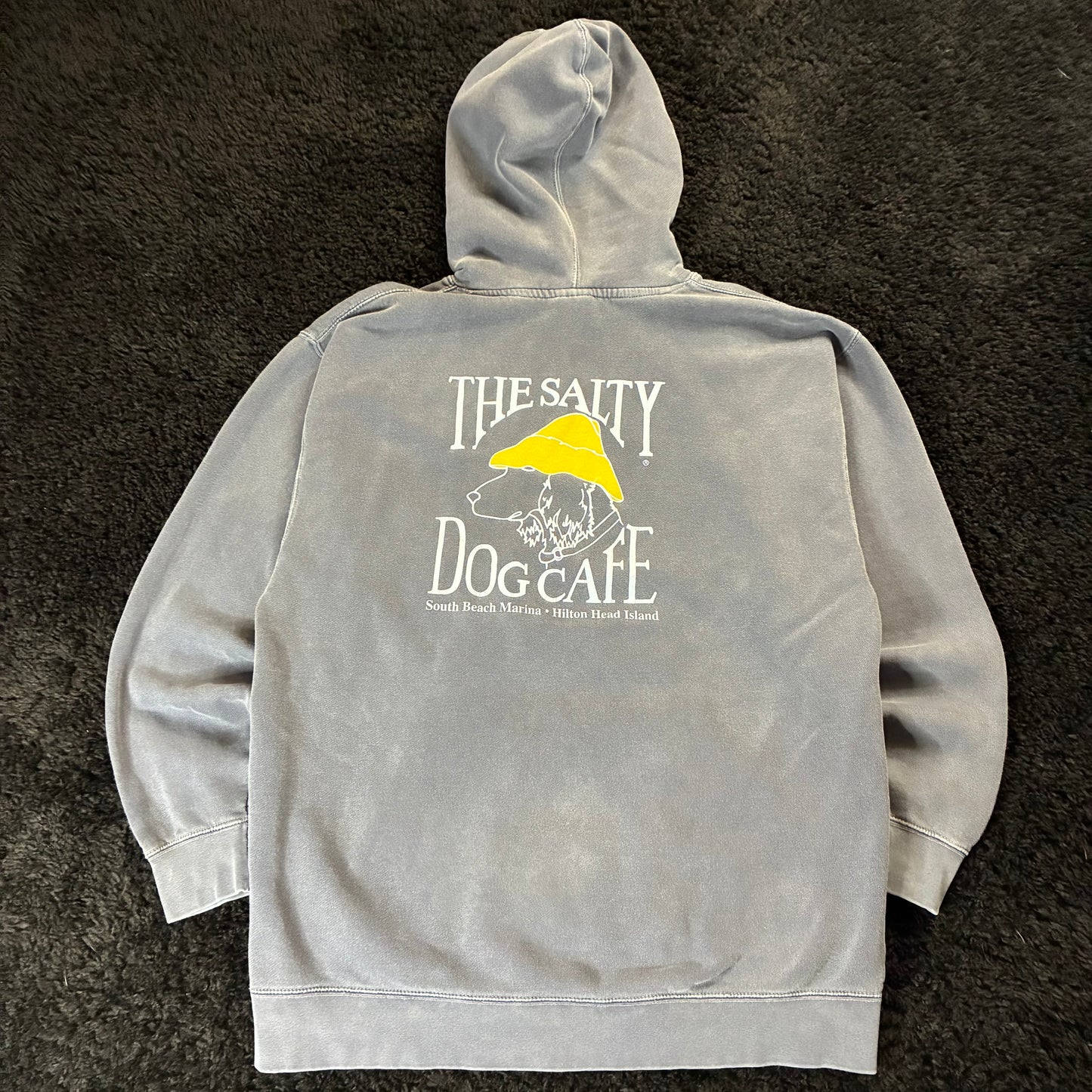 The Salty Dog Cafe South Beach Marina Hilton Head Island Hoodie (XL)