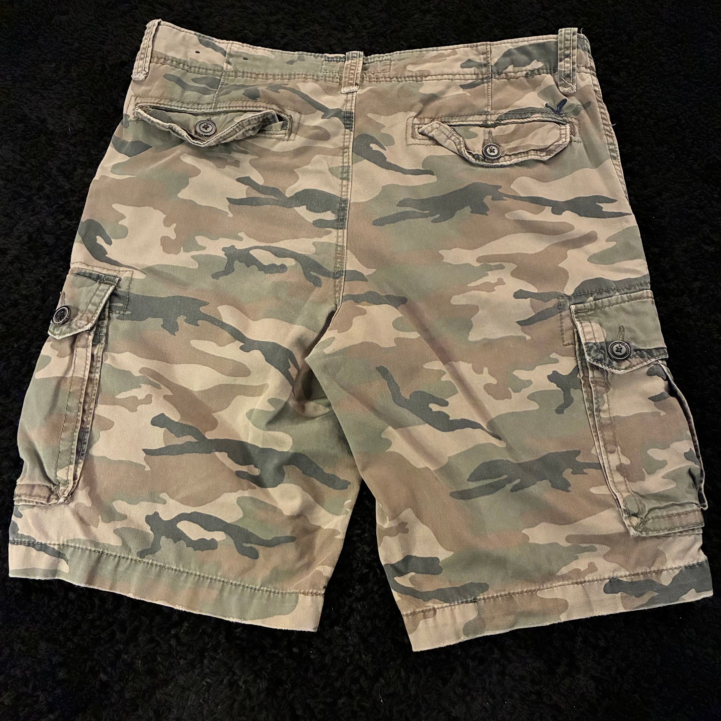 American Eagle Camo Cargo Shorts (36w)