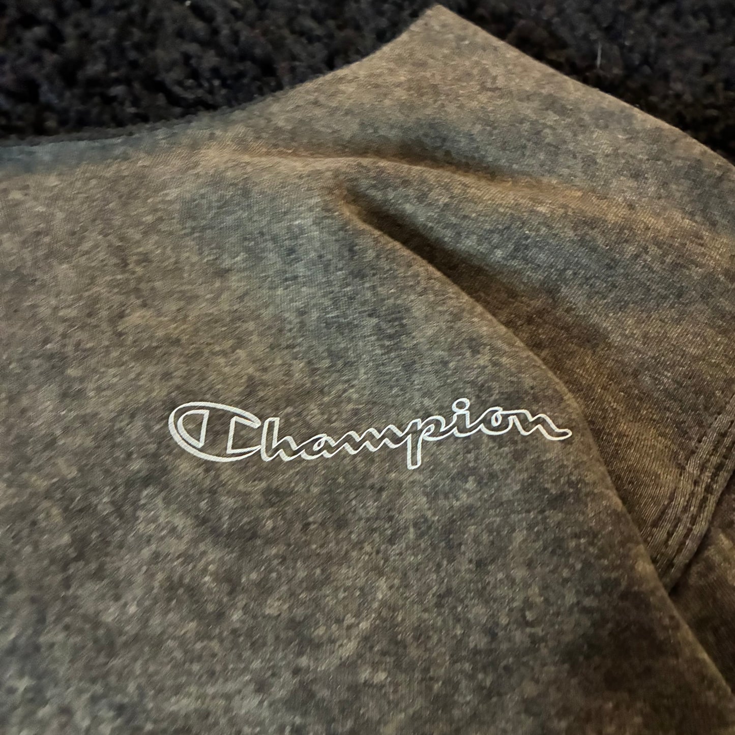 Champion Crewneck w/ Collar Cut (M)